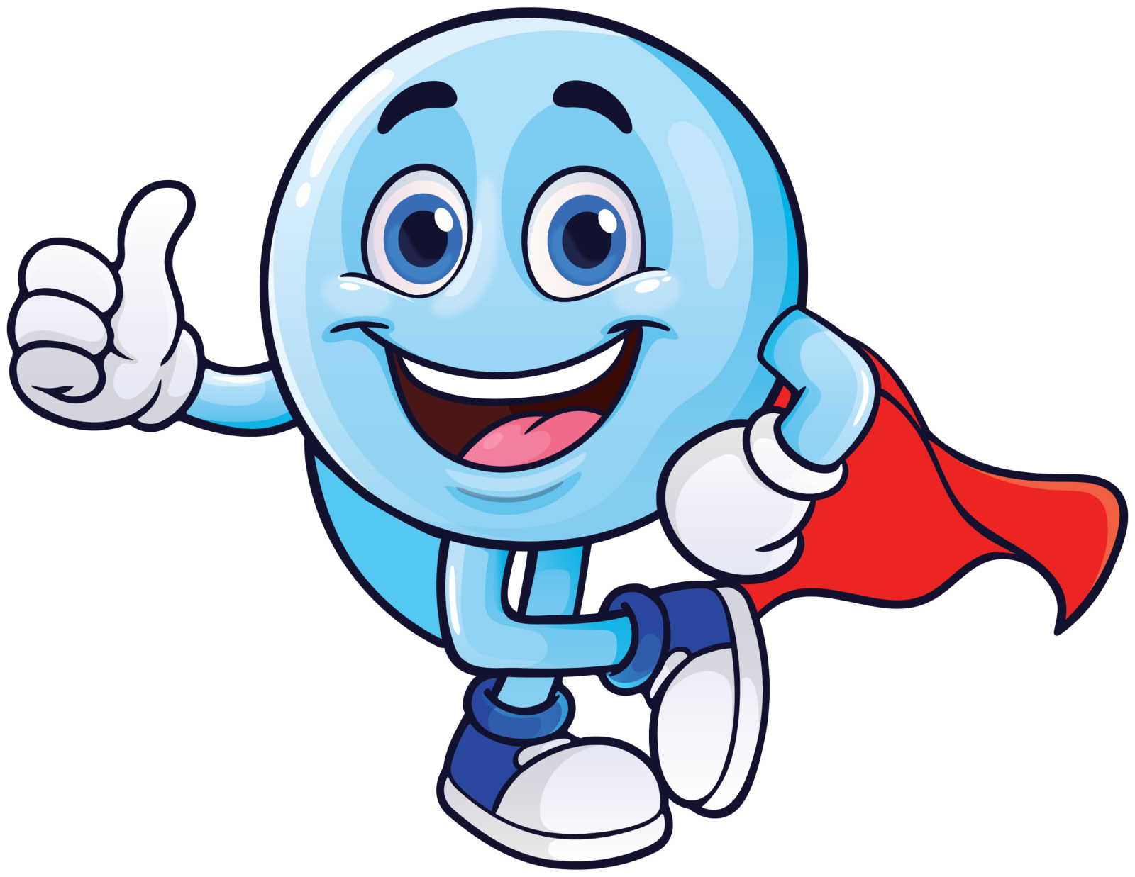 Super Suds Auto Spa mascot: Suddy The Bubble